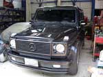 '00 Mercedes-Benz G-Class Gelandewagen G500 エアーバック警告灯点灯 プリント回路交換