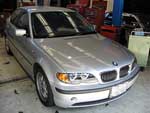 '02 BMW 320 ヒーターレジスター交換