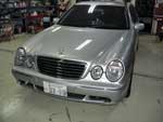 '00 メルセデスベンツ E240 エアコン高圧ホース交換